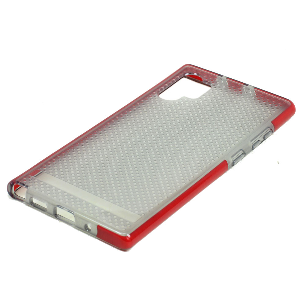 Galaxy Note 10+ (Plus) Mesh Armor Hybrid Case (Red)